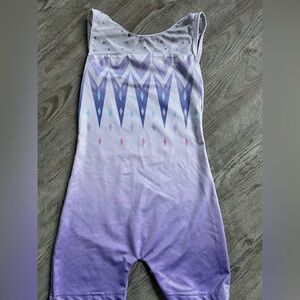 Elsa gymnastics Leotard